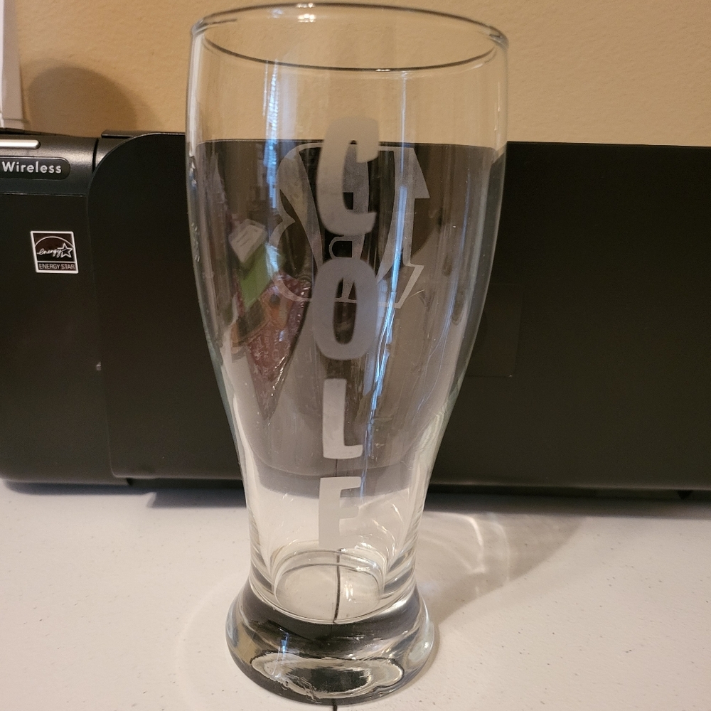 Personalized Etched Beer Glass - Picture 5 of 10